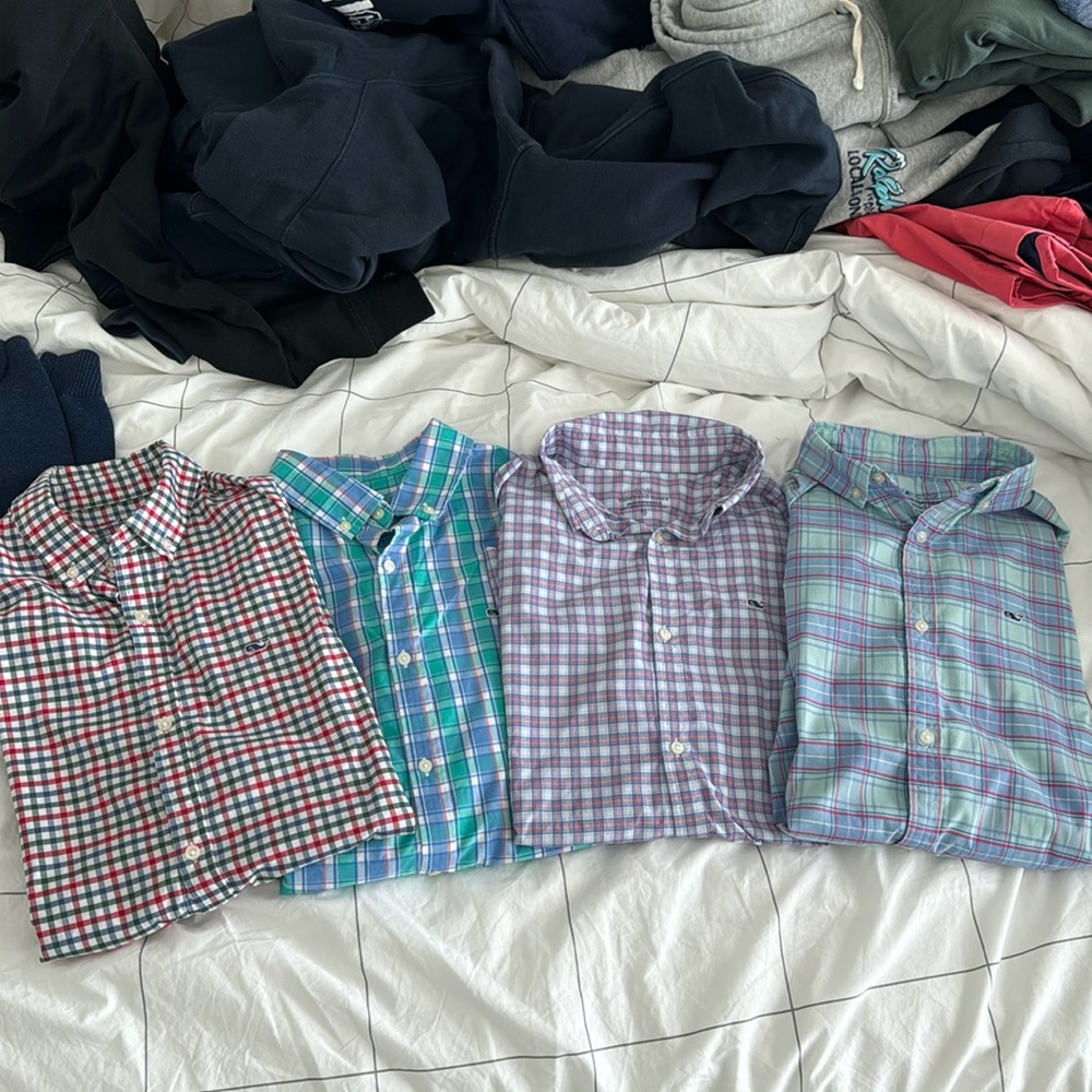 COPY - Vineyard vines boys button ups
